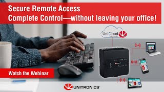 Unitronics Webinar Secure Remote Access [upl. by Cy]