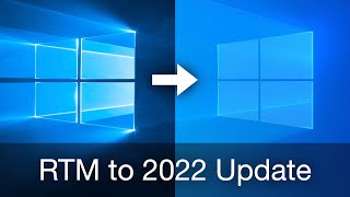 Updating Windows 10 RTM to 2022 Update [upl. by Jone575]