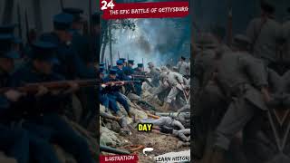 The Epic Battle of Gettysburg Full Story and Analysis history Gettysburg worldwar learnhistory [upl. by Ardnoet]