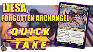 Liesa Forgotten Archangel EDH QuickTake  The Commander Crew  Magic The Gathering Commander [upl. by Feerahs]