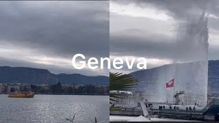 Switzerland’s Most Busiest City Geneva [upl. by Ahsoj968]