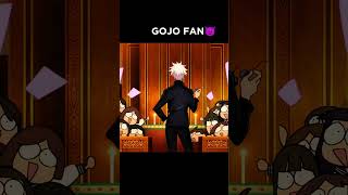 GOJO FAN😈shortsfeed foryou jujutsukaisen gojo animeedit [upl. by Berkman]