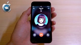 Vkontakte Incoming Call iOS [upl. by Pliam865]