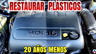 Cómo quitar 20 AÑOS a tu coche Restaurar plásticos 👌🏼 [upl. by Ailen]