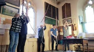 bellringing at Chelmsford Cathedral  1 January 2023 [upl. by Cherilyn]