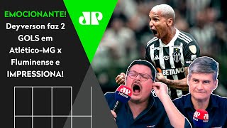 DE ARREPIAR quotMEU DEUS O DEYVERSON É PREDESTINAAAADOquot  REACT FO de AtléticoMG 2x0 Fluminense [upl. by Leerzej]