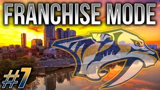 BIG PROSPECT GROWTH  NHL 25 Franchise Mode  Nashville Predators 7 [upl. by Euqinoj]