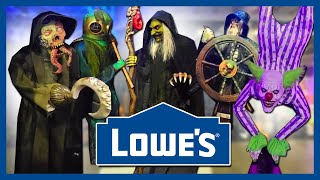 Lowes Halloween 2024 DISPLAY amp ANIMATRONIC PHOTOS LEAKED  Manager Meeting Images Leaked [upl. by Helsell]