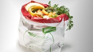 Consumer bags made of certified compostable and biobased ecovio® [upl. by Llevart]