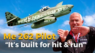 Me 262 Pilot Talks About Flying the German Fighter Jet [upl. by Halil56]