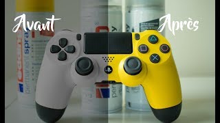 TUTO PEINDRE  DÉMONTER  REMONTER SA MANETTE PS4 [upl. by Brenza]