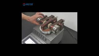 ASTM D4060 Taber Abrasion Resistance Test Machine GTC14A [upl. by Sicnarf]