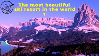 Val Gardena ski resort review 4K I Ski Resorts Video [upl. by Thury]