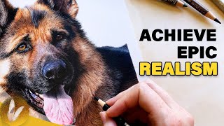 Powerful Realism Tips To Make Your Colored Pencil Drawings Look Real  Tips And Techniques [upl. by Ardeen746]