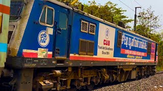 BILASPUR MGR CHENNAI CENTRAL SUPERFAST EXPRESS II INDIAN RAILWAYS [upl. by Bryan21]