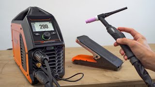 AC  DC TIG Welding Machine with Pulse  Jasic TIG200 PACDC [upl. by Debbra481]