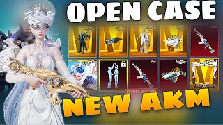 NEW OPEN CASE  QUANTOS UC PEGA NOVA AKM NO PUBG MOBILE [upl. by Neladgam]