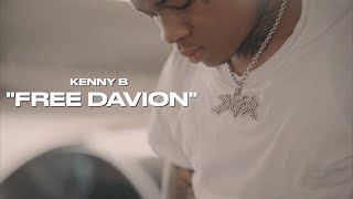 Kenny B  quotFree Davionquot Official Music Video [upl. by Ellerrehs816]