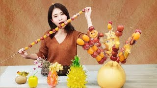 E37 How to make sugarcoated fruit desserts at office  Ms Yeah [upl. by Okimat]