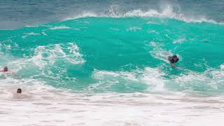 2018 O’ahu Bodysurfing Series  Sandy Beach [upl. by Yrrag]