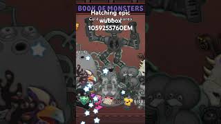 Hatching legendary jamboree msm mysingingmonsters [upl. by Sanalda341]