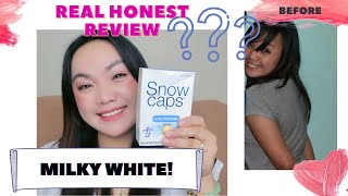 SnowCaps Glutathione Real Honest Review 2021  2 Months Use  White as Snow [upl. by Flowers]