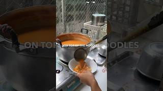 193 Khao soi in Thailand 🇹🇭 streetfood thaifood [upl. by Odlabso]