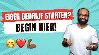 Eigen bedrijf starten maar waar te beginnen  😁❤️💪🏾 [upl. by Yelwar]