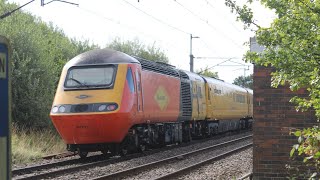 A few trains at Norton Crossing 140824 Feat 43357  43277 [upl. by Eleinad]