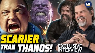 Brendan Fraser Is Scarier Than THANOS Josh Brolin amp Peter Dinklage Talk Brothers Movie [upl. by Aymer623]