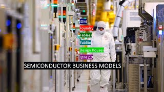 Semiconductor Business Models  IDM  Foundry Fabless Fablite Design Houses EDA OSAT ATE [upl. by Nobell485]