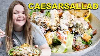 CAESARSALLAD PÅ GRILLEN [upl. by Bourgeois353]