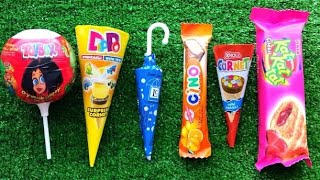 Candy ASMR Satisfying video Asmr Lollipops candy and chocolate Yummy candy Unboxing satishying [upl. by Mayram489]