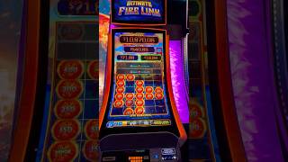 Ultimate Fire Link Slot Machine Bonus lasvegas slots casino [upl. by Dierdre]