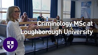 Introducing the Criminology MSc at Loughborough University [upl. by Leboff209]