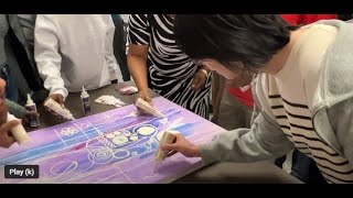 Experience the Art of Remoglue technique with Yisa A Workshop for All Ages [upl. by Toshiko]