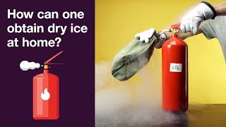 How to make dry ice at home [upl. by Desireah661]