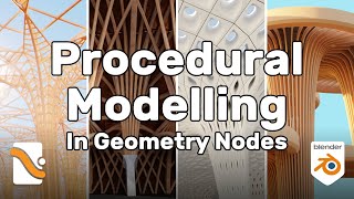 Procedural Masterclass Trailer  Mastering Geometry Nodes in Blender 4 [upl. by Hatch583]