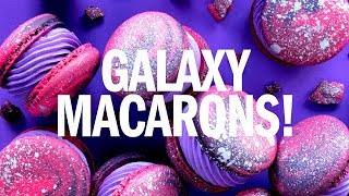 GALAXY Cosmic Lover Macarons The Scran Line [upl. by Aredna]