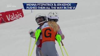 Day 4 highlights 2018 World Para Alpine Skiing World Cup Veysonnaz [upl. by Wolff]