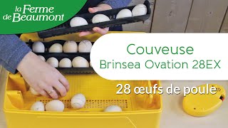 Couveuse Brinsea Ovation 28 EX • Choisissez la bonne couveuse pour vos poussins  Ferme de Beaumont [upl. by Tonia]