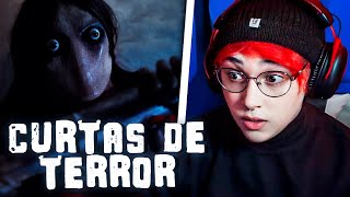 SCOTT REAGINDO A CURTAS DE TERROR DO YOUTUBE ep 01 [upl. by Channa743]