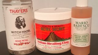 Indian Healing Clay Live Demo amp First Impressions  New Skin Care Products [upl. by Petua]