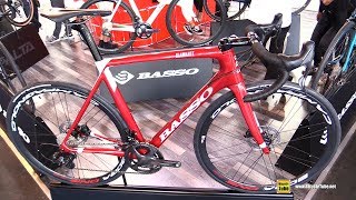 2019 Basso Diamante Road Bike  Walkaround  2018 Eurobike [upl. by Friedman]