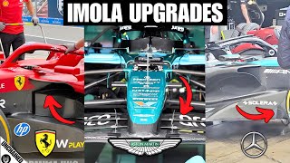 What Every F1 Team Has Upgraded Or Brought To The Imola GP [upl. by Laamak514]