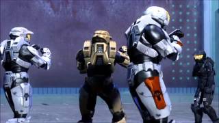 las mejores peleas de red vs blue [upl. by Ahsilyt]