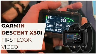 New Garmin Descent X50i Quick Look at DEMA 2024 [upl. by Eledoya]