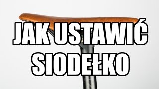 Jak ustawić siodełko w rowerze [upl. by Newsom]