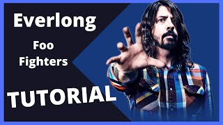 EVERLONG  Foo Fighters HOW TO PLAY LIKE DAVE GROHL Acoustic Guitar TUTORIALLESSON [upl. by Dafodil182]