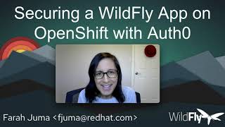 Securing a WildFly app on OpenShift with Auth0 [upl. by Gerdi389]